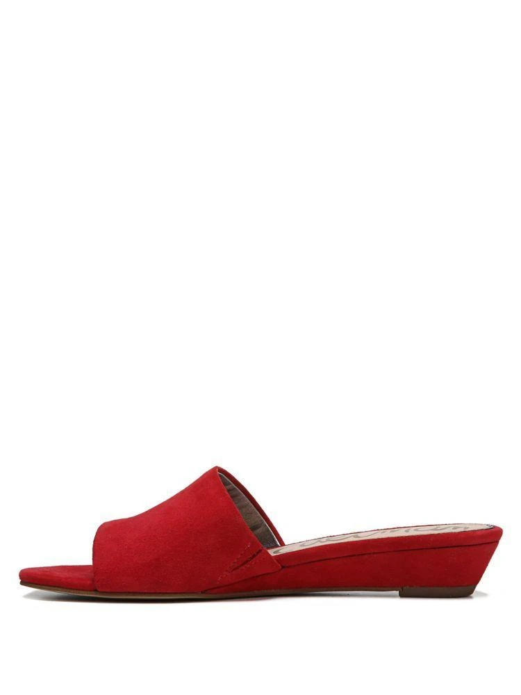 Liliana Suede Demi-Wedge Slides 商品