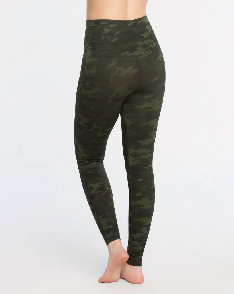 Look At Me Now Seamless Leggings In Camo Green商品第2张图片规格展示