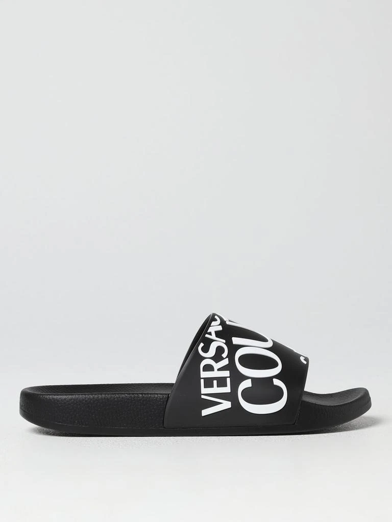 商品Versace|Slides Versace Jeans Couture in rubber,价格¥526,第1张图片