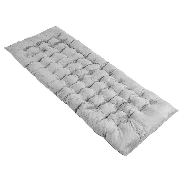 商品Hivvago|75 x 27.5 Inch Camping Cot Pads with Soft and Breathable Crystal Velvet-Gray,价格¥365,第1张图片