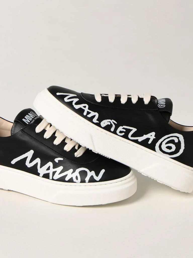 商品MAISON MARGIELA|MM6 Maison Margiela sneakers in leather,价格¥775,第4张图片详细描述