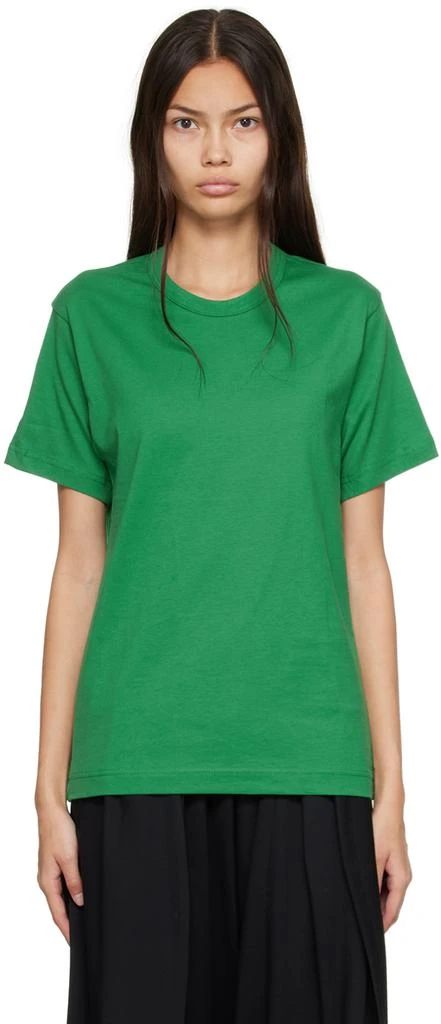 商品Comme des Garcons|Green Printed T-Shirt,价格¥286,第1张图片