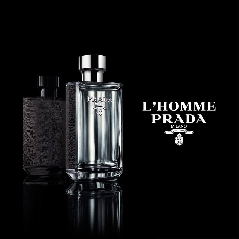 Prada普拉达HOMME「绅士」男士香水50-100-150ml EDT淡香水商品第6张图片规格展示