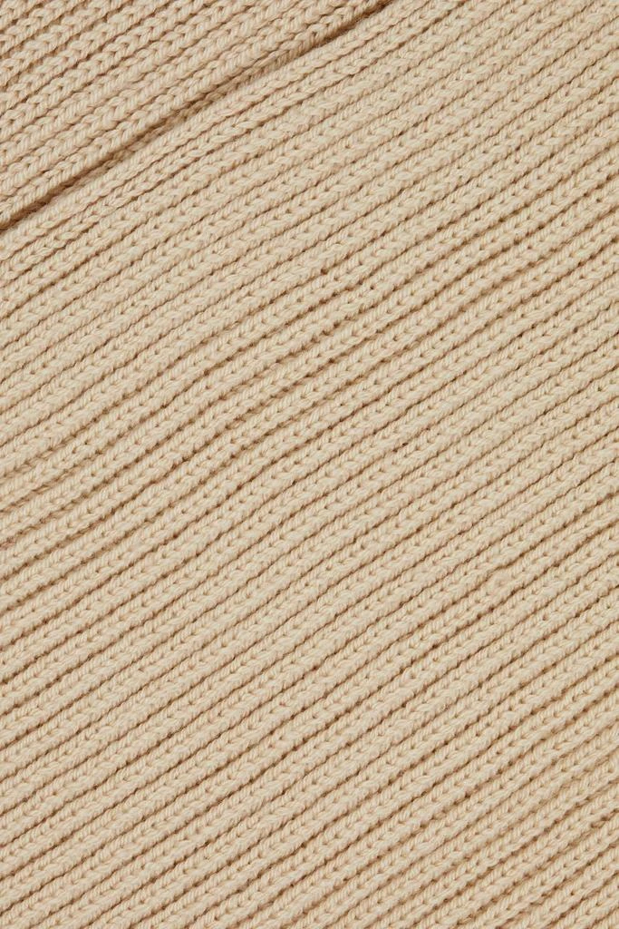 商品RED Valentino|Ribbed wool scarf,价格¥811-¥1487,第2张图片详细描述