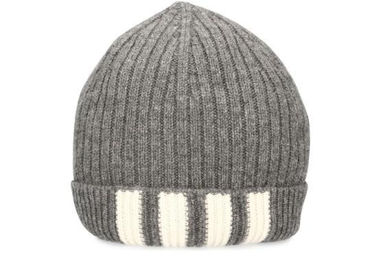 商品Thom Browne|4-Bar 软帽,价格¥2709,第1张图片