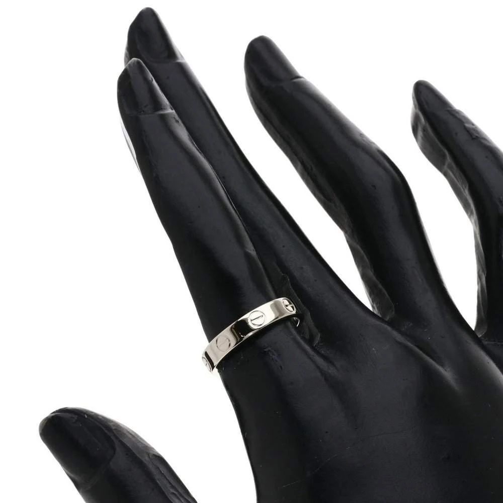 商品[二手商品] Cartier|Cartier Love 18K White Gold Ring EU 50,价格¥5398,第5张图片详细描述