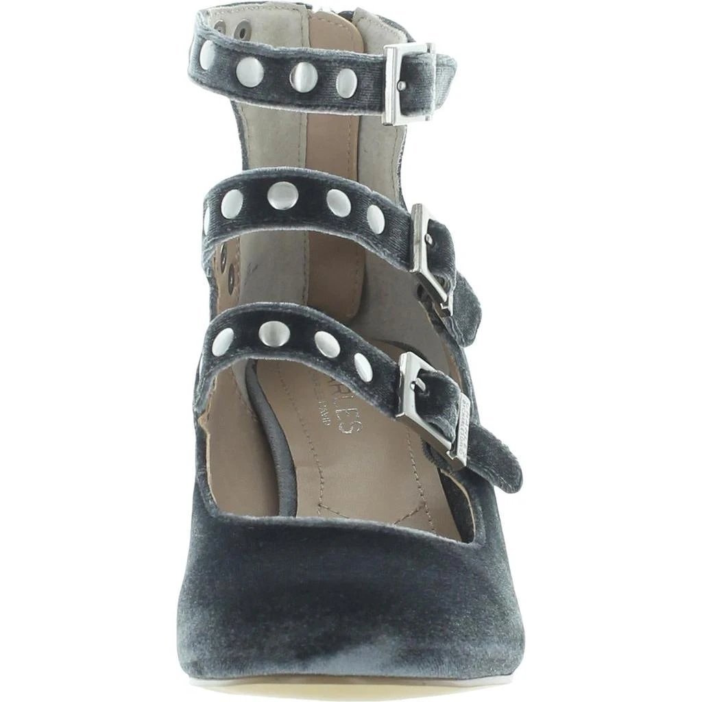 商品Charles David|Charles by Charles David Womens Lewis Velvet Block Heel Pumps,价格¥63,第2张图片详细描述