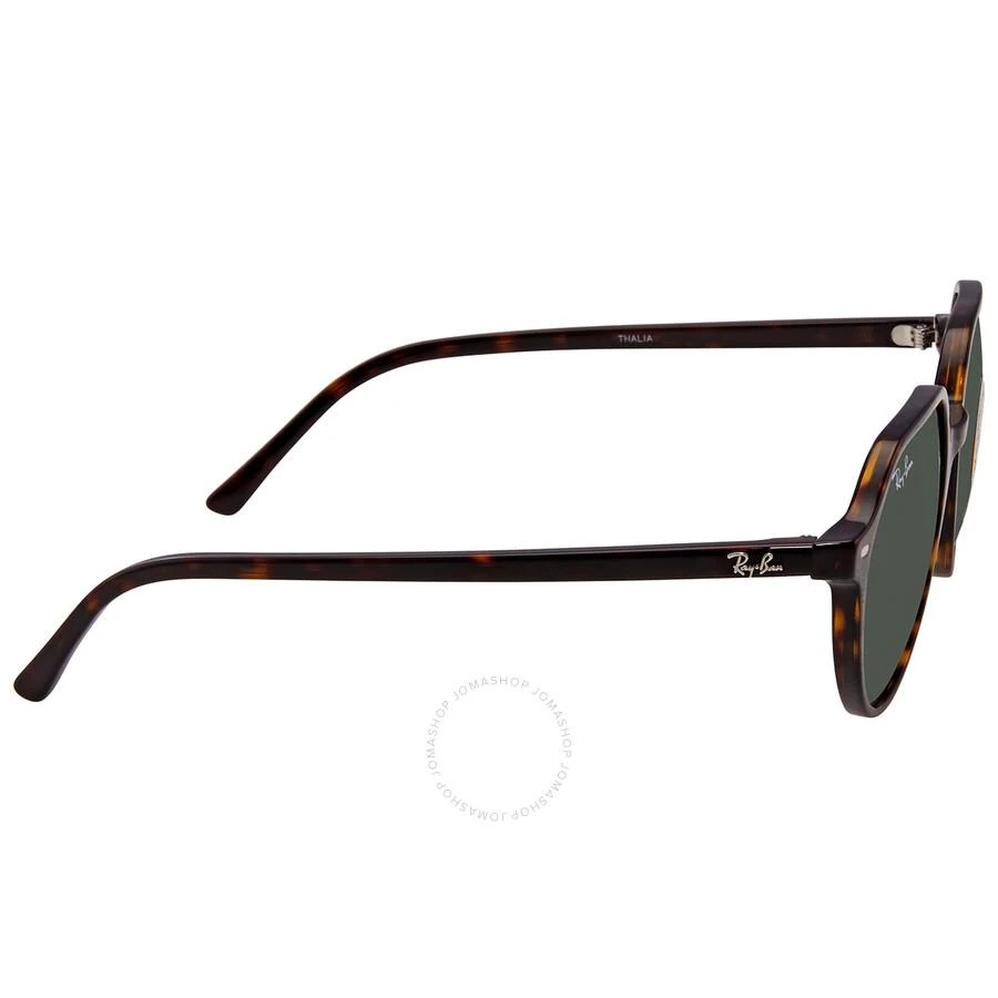 商品Ray-Ban|Thalia Green Round Unisex Sunglasses RB2195 902/31 53,价格¥670,第2张图片详细描述