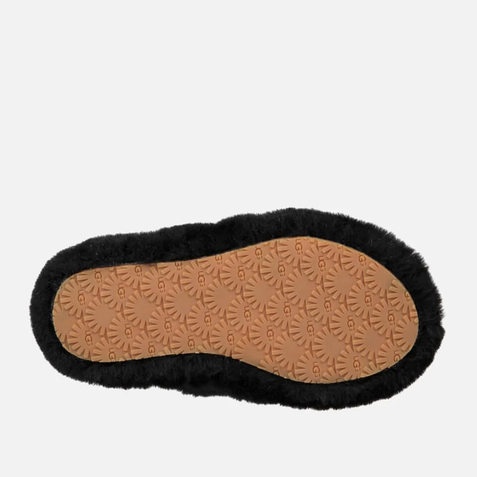 商品UGG|UGG KIDS' FLUFF YEAH SLIDE SLIPPERS - BLACK,价格¥371,第4张图片详细描述