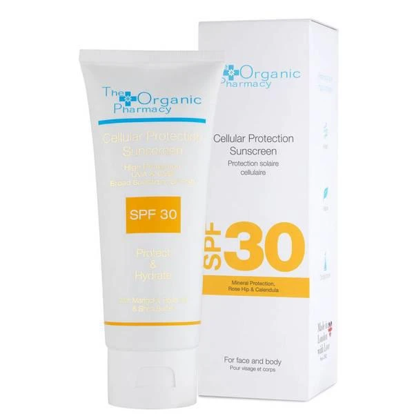 商品The Organic Pharmacy|The Organic Pharmacy Cellular Protection SPF30 Sun Cream 100ml,价格¥566,第1张图片