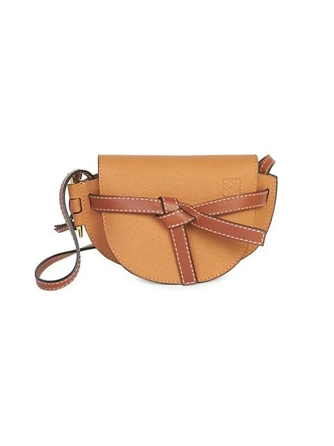 商品Loewe|Two-Tone Soft Grained Gate 迷你马鞍包,价格¥10994,第1张图片