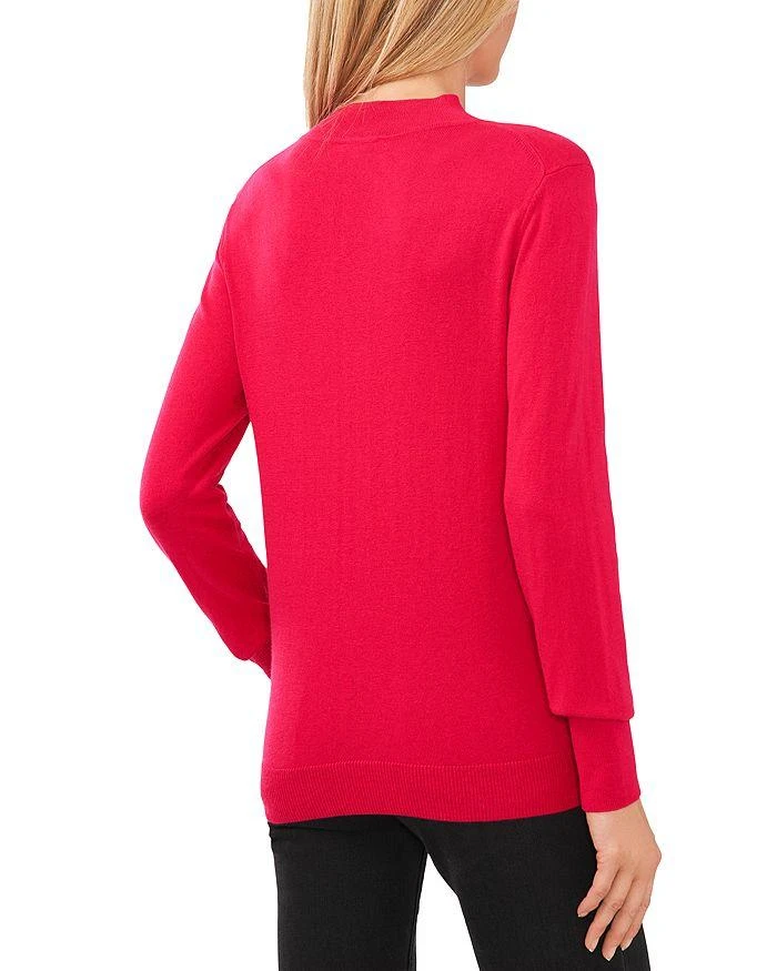 商品CeCe|Mock Neck Tie Sweater,价格¥258,第2张图片详细描述
