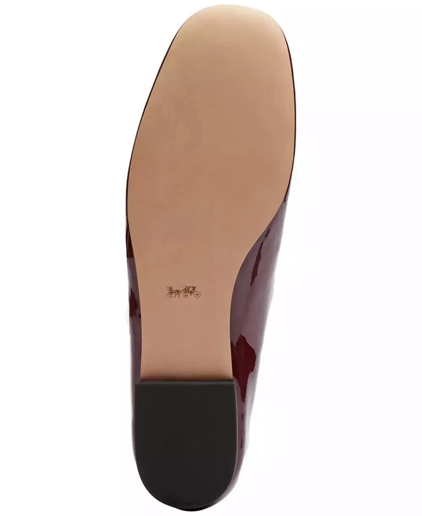 商品Coach|Women's Winley Double Buckle Mary Jane Ballet Flats,价格¥524,第5张图片详细描述