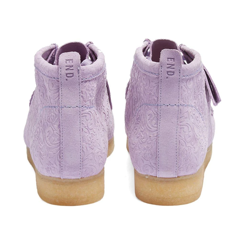 商品Clarks|END. x Clarks Originals Oxford Flowers Wallabee Boot,价格¥550,第3张图片详细描述