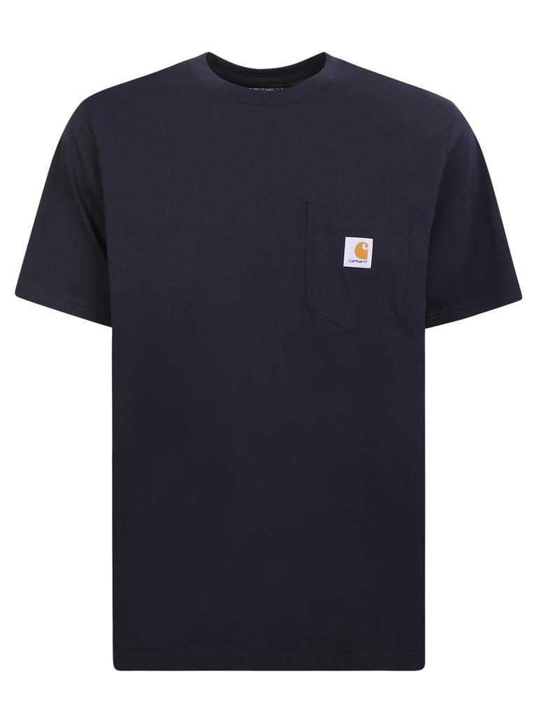 商品Carhartt|Carhartt Blue Cotton Mc T-shirt,价格¥528,第1张图片