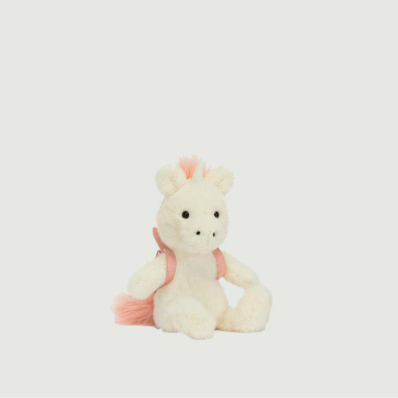 商品Jellycat|Backpack Unicorn Plush Dark Brown JELLYCAT,价格¥249,第1张图片