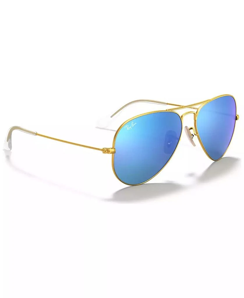 商品Ray-Ban|Ray-Ban RB3025 58 ORIGINAL AVIATOR MIRRORED 飞行员太阳镜,价格¥1535,第4张图片详细描述