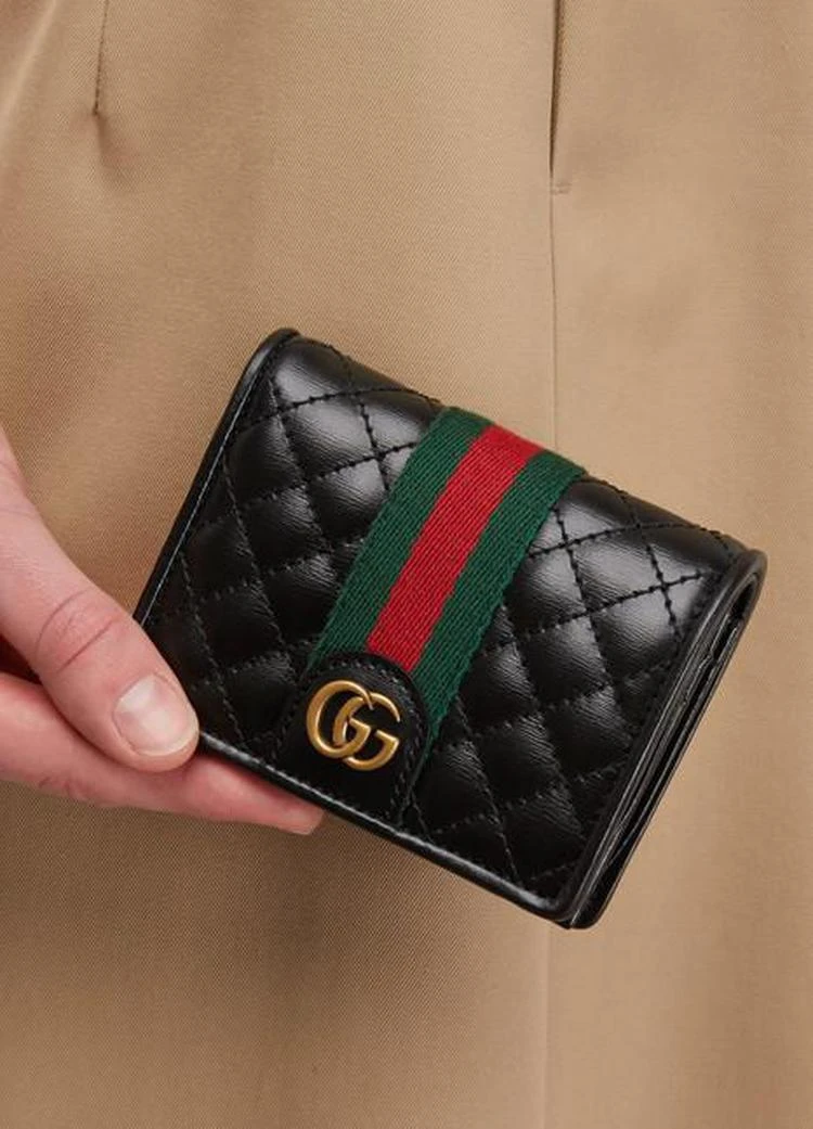 商品Gucci|Small quilted wallet,价格¥3592,第2张图片详细描述