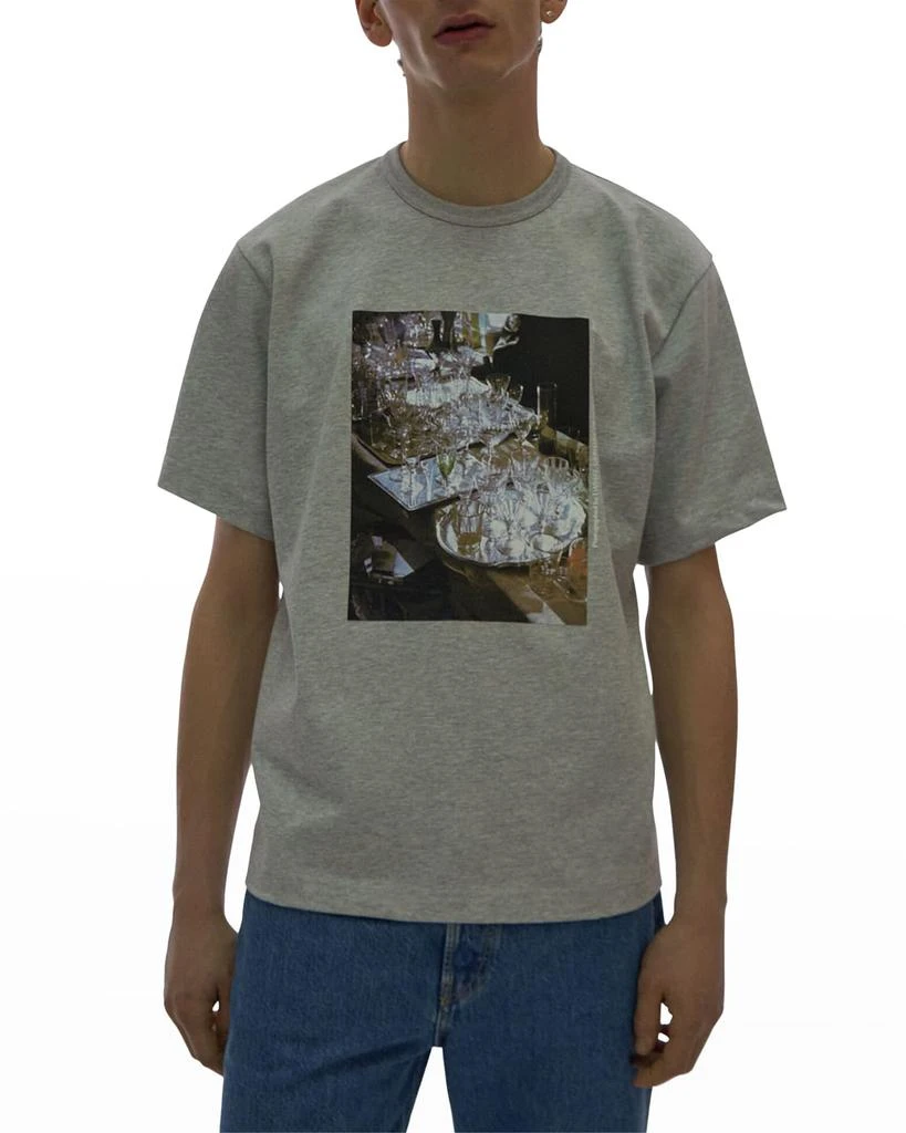 商品Helmut Lang|Men's Vienna Photographic T-Shirt,价格¥1004,第1张图片