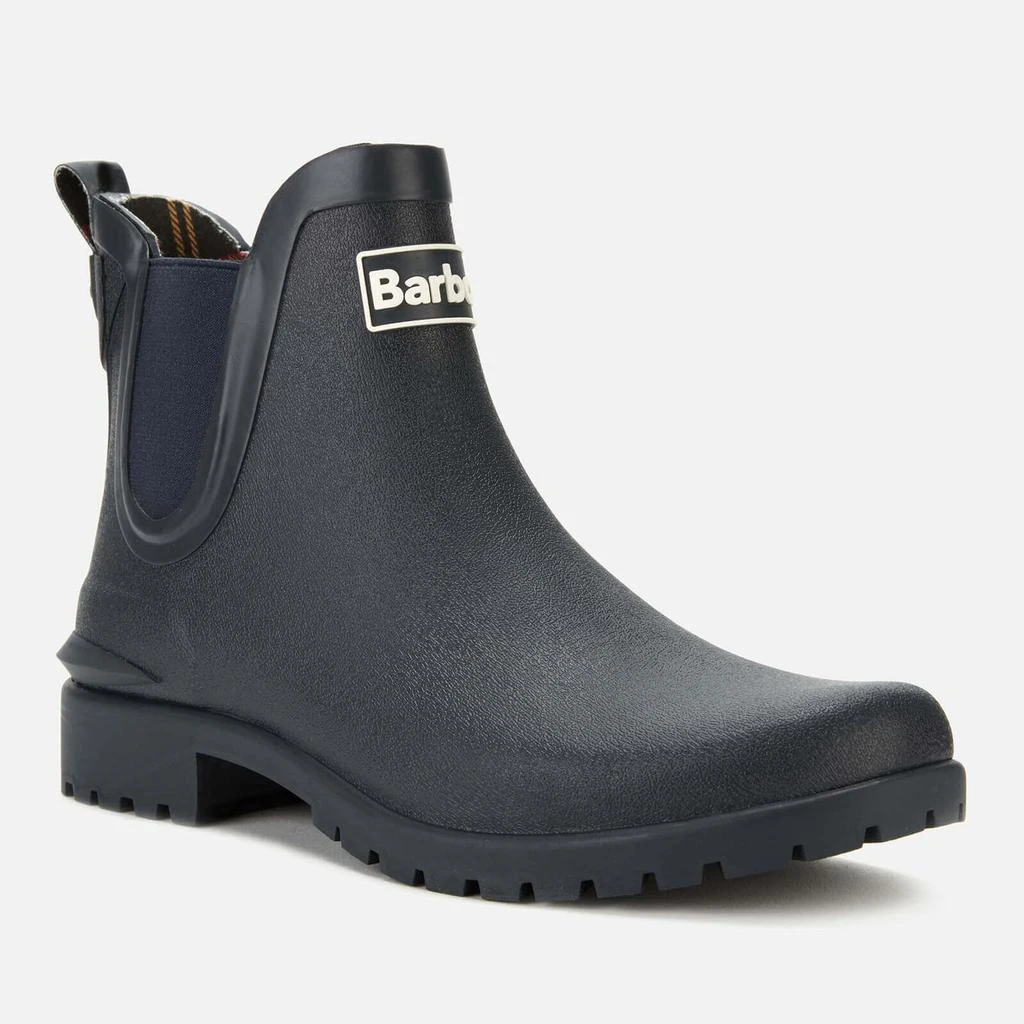 商品Barbour|Barbour Women's Wilton Chelsea Wellies - Navy,价格¥544,第2张图片详细描述