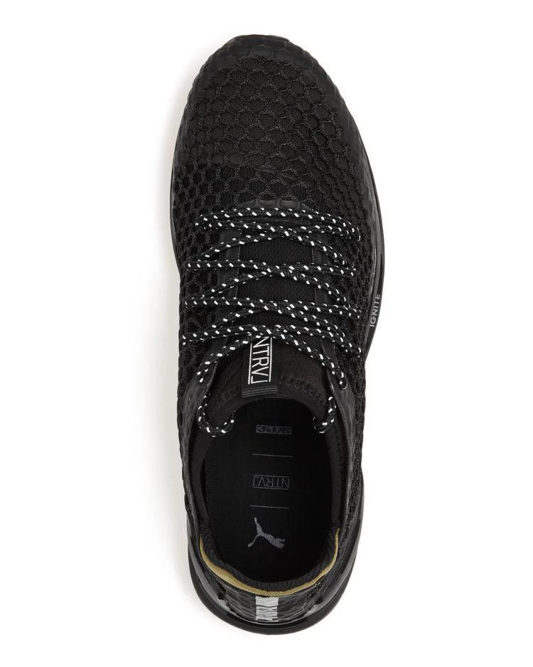 商品Puma|Men's Ignite Limitless Netfit Knit Lace Up Sneakers,价格¥963,第3张图片详细描述