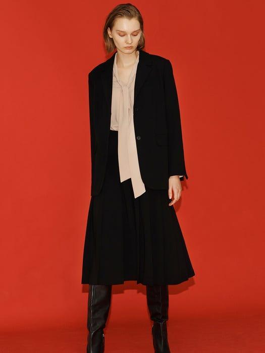 商品FRONTROW|[Drama Signature] Pleated Midi Skirt,价格¥1075,第7张图片详细描述
