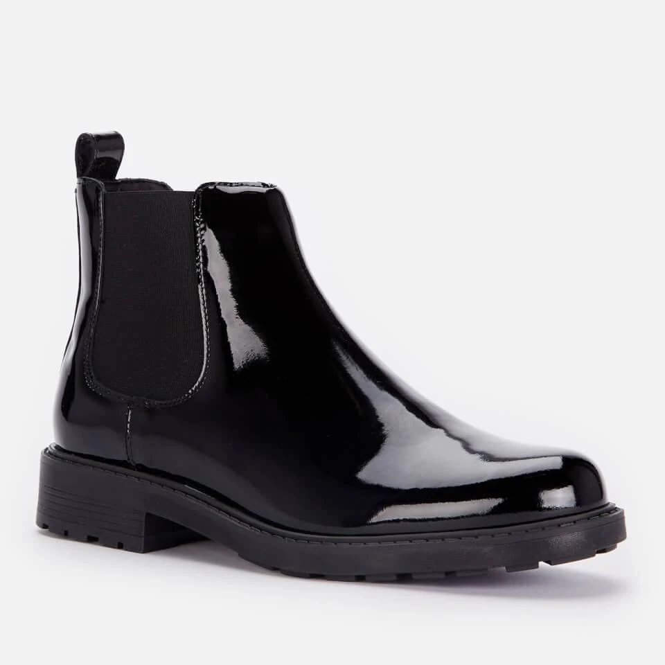 商品Clarks|CLARKS WOMEN'S ORINOCO 2 LANE PATENT CHELSEA BOOTS - BLACK,价格¥604,第2张图片详细描述