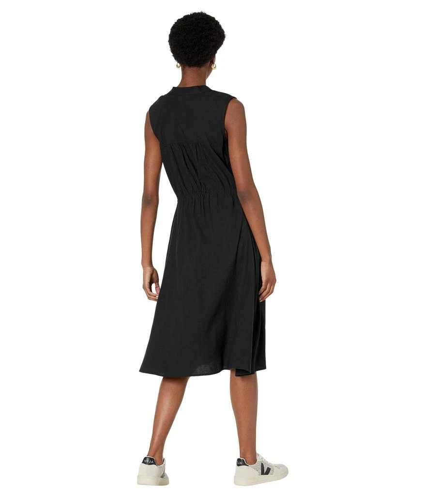商品Vince|Short Sleeve Shirred Band Collar Dress,价格¥1845,第2张图片详细描述