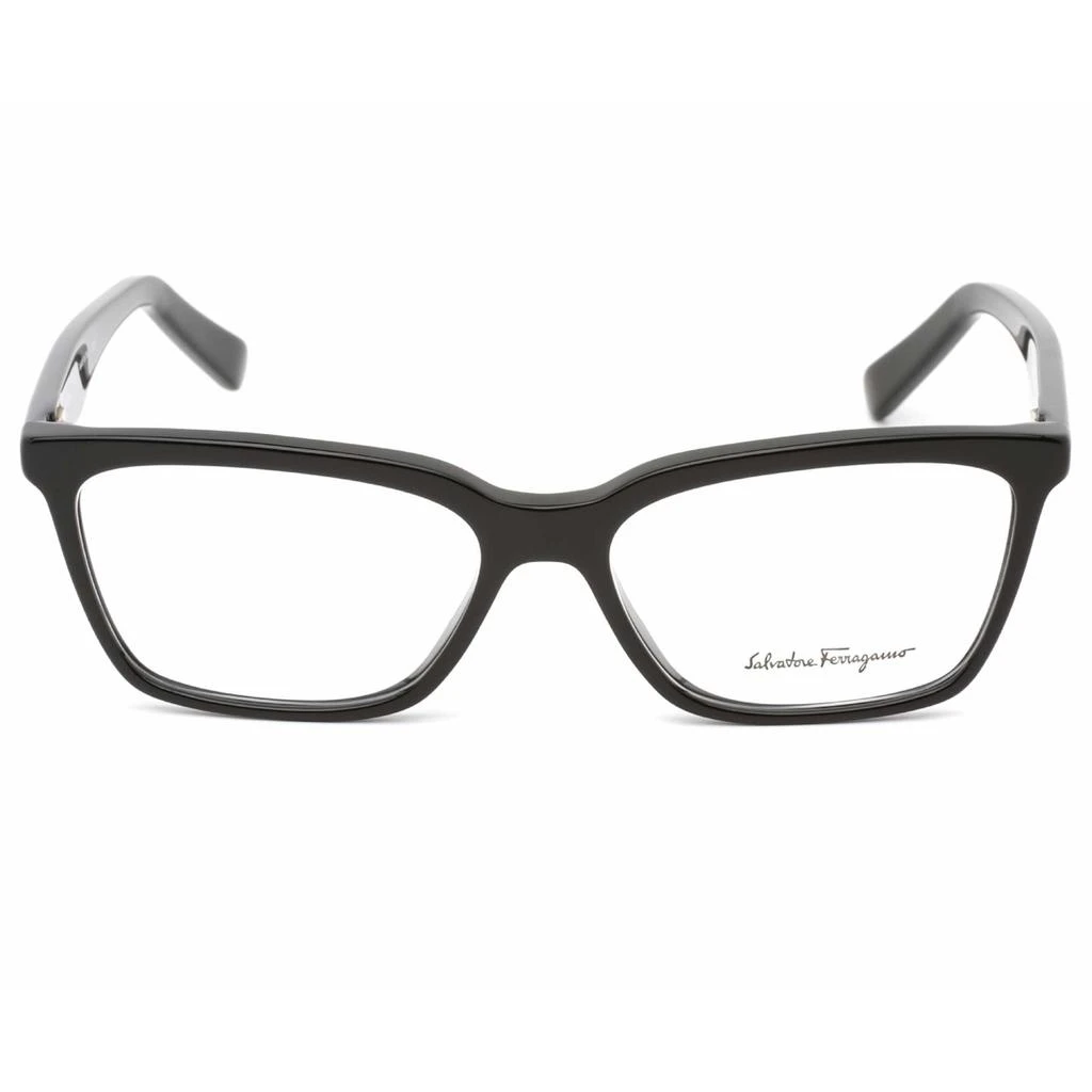 商品Salvatore Ferragamo|Salvatore Ferragamo Women's Eyeglasses - Black Rectangular Full-Rim Frame | SF2904 001,价格¥496,第2张图片详细描述