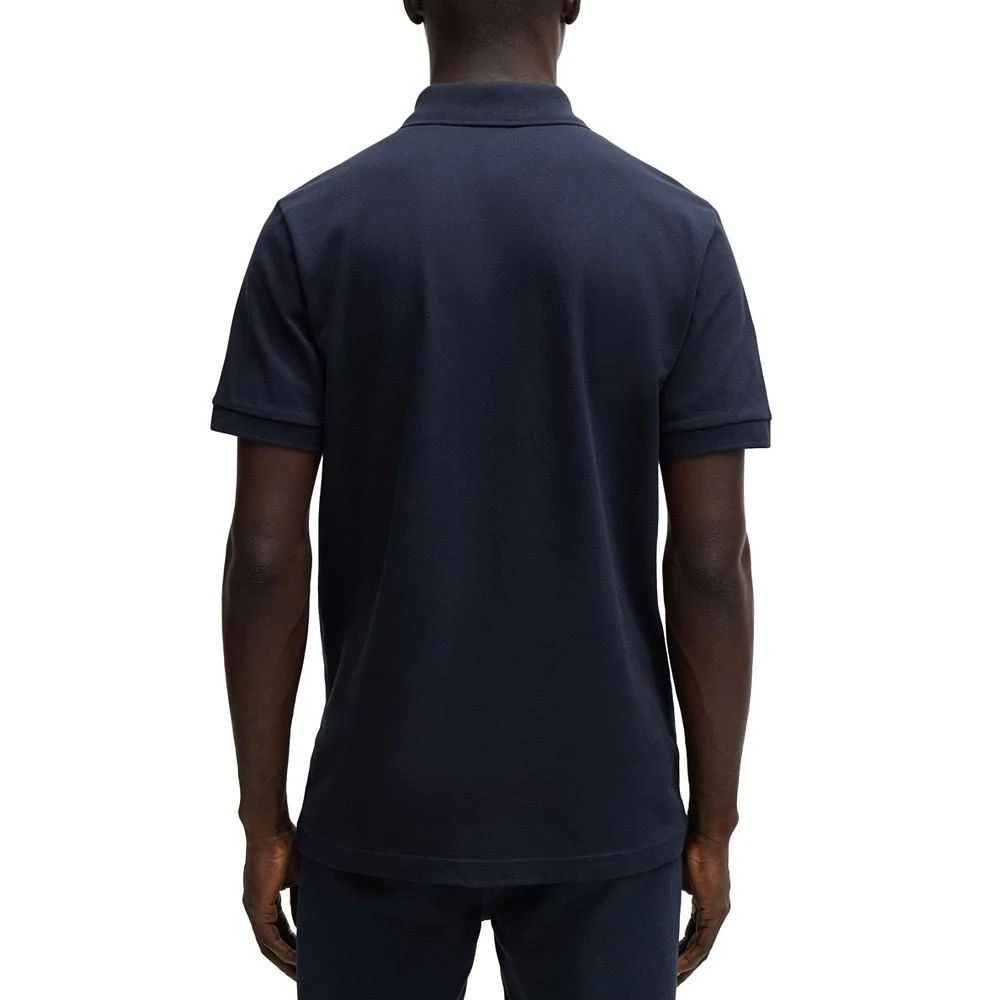 商品Hugo Boss|Men's Logo Patch Slim-Fit Polo Shirt,价格¥551,第3张图片详细描述