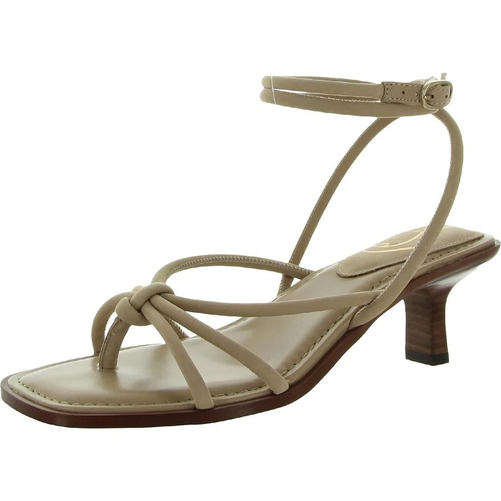 商品Sam Edelman|Sam Edelman Womens Dia Leather Ankle Strap Heels,价格¥203,第2张图片详细描述