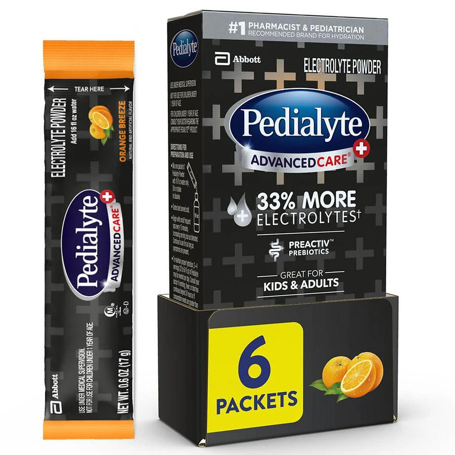 商品Pedialyte AdvancedCare Plus|Electrolyte Powder,价格¥121,第1张图片