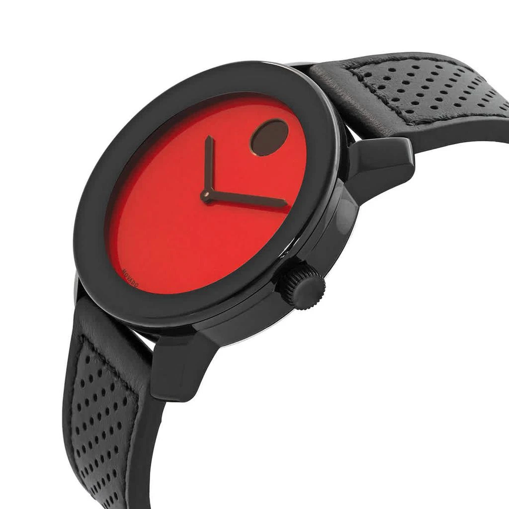 商品Movado|Movado Bold TR90 Quartz Red Museum Dial Mens Watch 3600762,价格¥1852,第2张图片详细描述