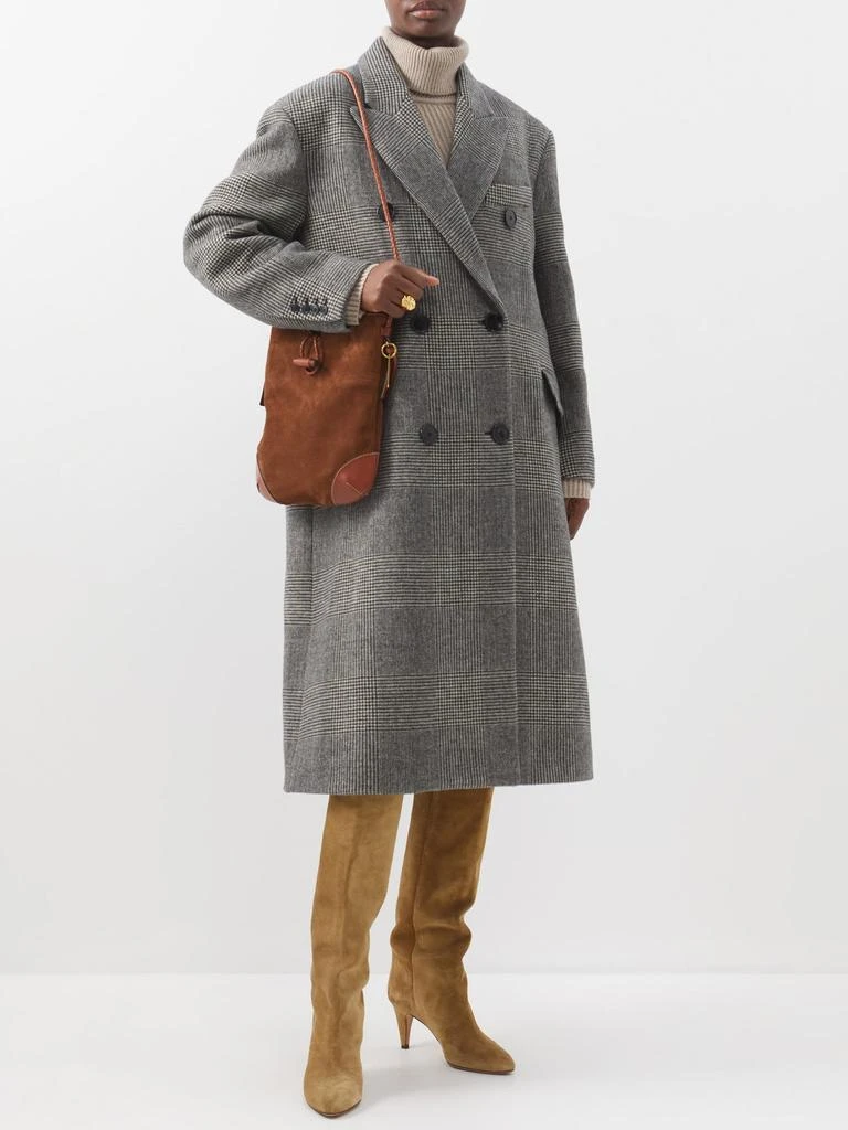 商品Isabel Marant|Tyag medium leather-trim suede shoulder bag,价格¥5052,第2张图片详细描述