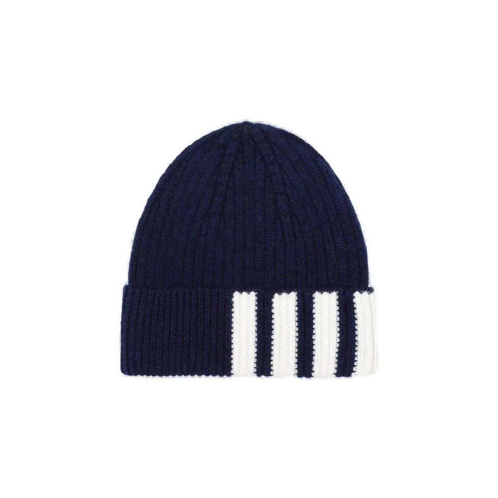 商品Thom Browne|Thom Browne 4-Bar Knitted Beanie,价格¥1606,第1张图片