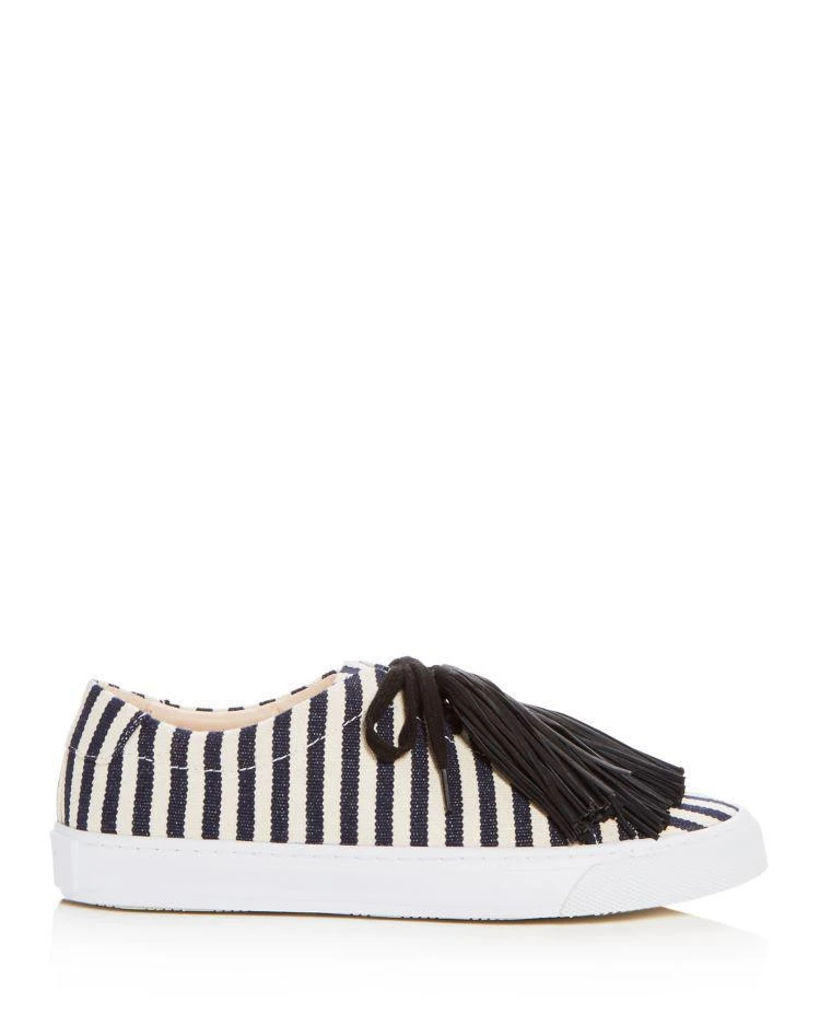 商品Loeffler Randall|Women's Logan Tassel Lace Up Sneakers,价格¥2205,第2张图片详细描述