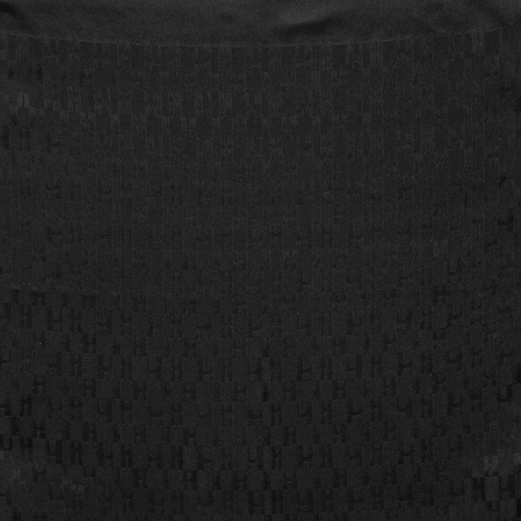 商品[二手商品] Hermes|Hermès Black Grand H Jacquard Silk Pocket Square ,价格¥2859,第2张图片详细描述