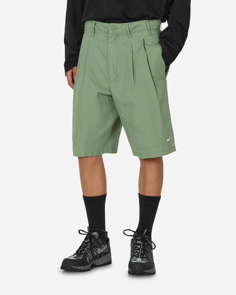 商品NIKE|Pleated Chino Shorts Oil Green,价格¥269,第1张图片