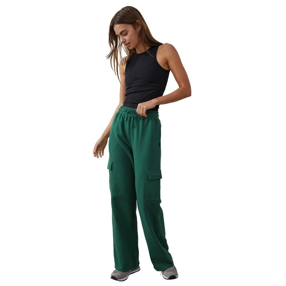 商品Cotton On|Women's Plush Wide Leg Track Pants,价格¥203,第4张图片详细描述