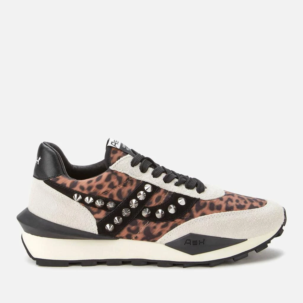 商品Ash|ASH WOMEN'S SPIDER STUDS SUSTAINABLE RUNNING STYLE TRAINERS - OFF WHITE/BEIGE/BLACK,价格¥570,第1张图片