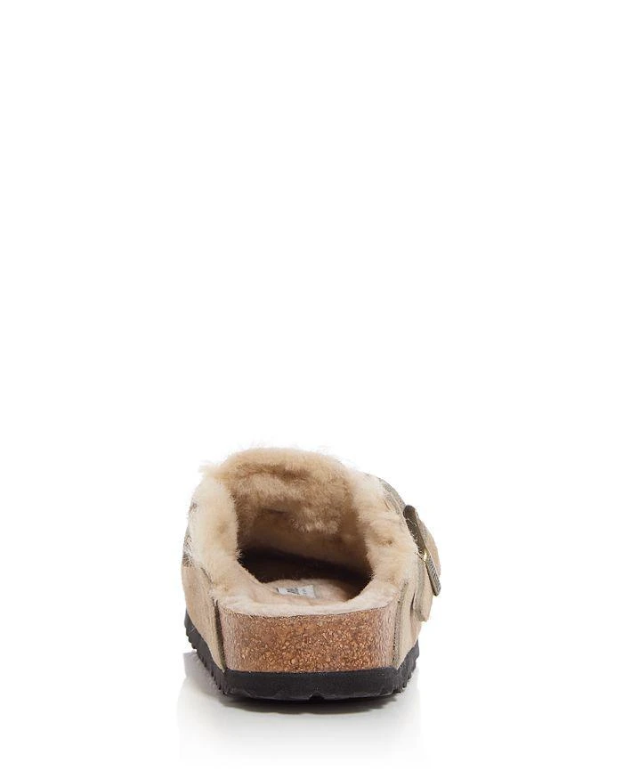 商品Birkenstock|女式波士顿连毛羊皮木底鞋,价格¥1361,第5张图片详细描述