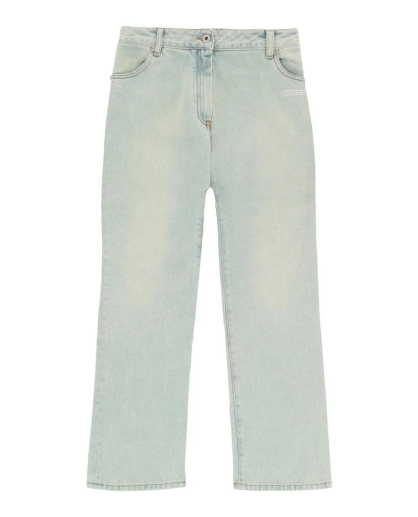 商品Off-White|Logo Print Straight Leg Jeans,价格¥2031,第1张图片