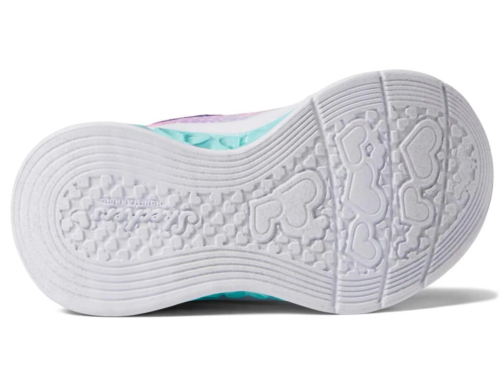 商品SKECHERS|Sport Lighted - Flutter Heart Lights - Simply Love 302315N (Toddler),价格¥376,第3张图片详细描述