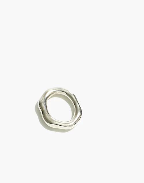 商品Madewell|NASHIRA ARNÓ Sterling Silver Pond Link Charm,价格¥436,第1张图片