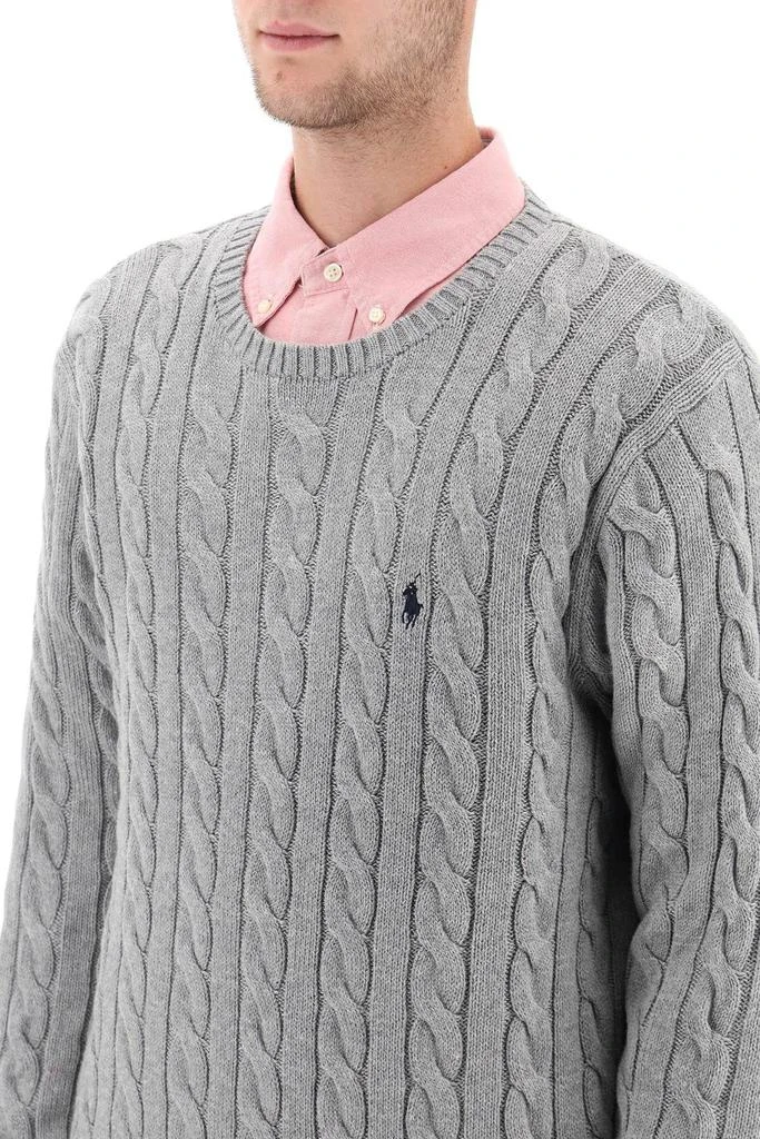 商品Ralph Lauren|Cotton pullover with braided details,价格¥908,第5张图片详细描述