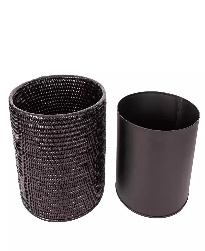 商品Artifacts Trading Company|Rattan Round Waste Basket with Metal Liner,价格¥410,第1张图片