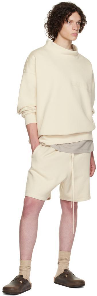 商品Essentials|Off-White Mock Neck Sweatshirt,价格¥536,第6张图片详细描述