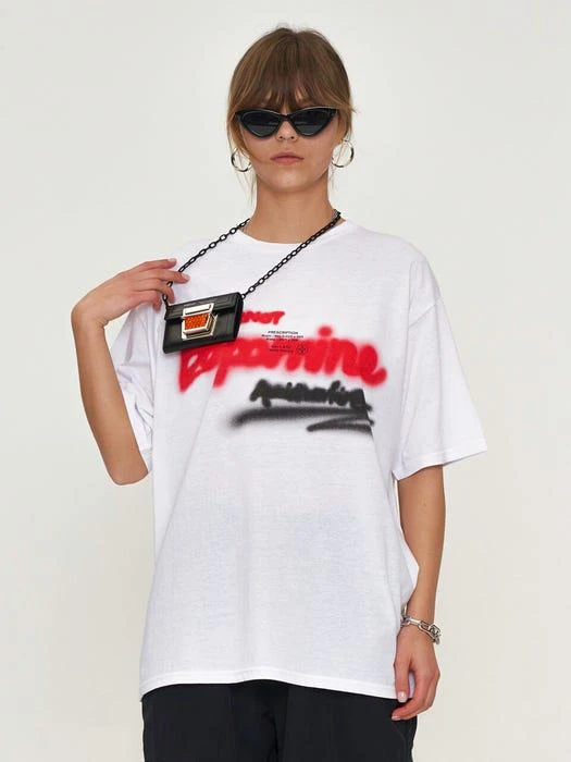 商品NORNOT|Regular Fit Dopamine T-Shirt White,价格¥797,第4张图片详细描述