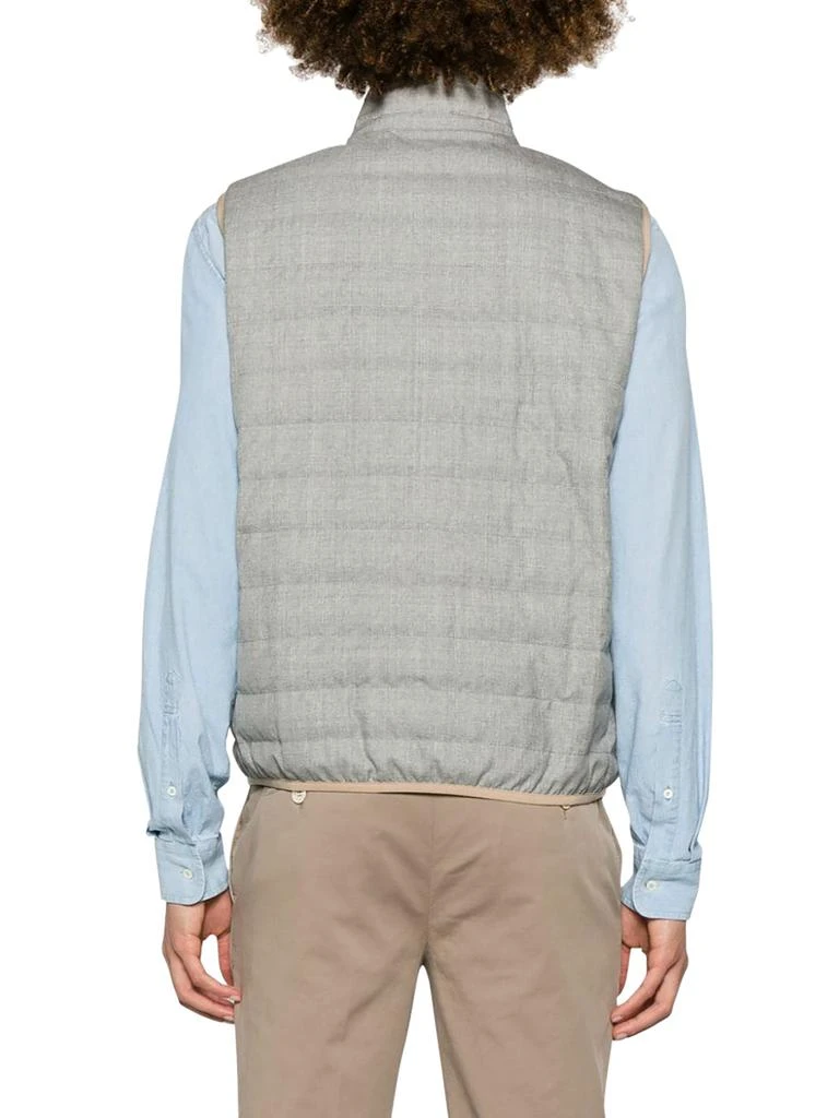 商品Brunello Cucinelli|Padded vest with zip,价格¥8279,第4张图片详细描述