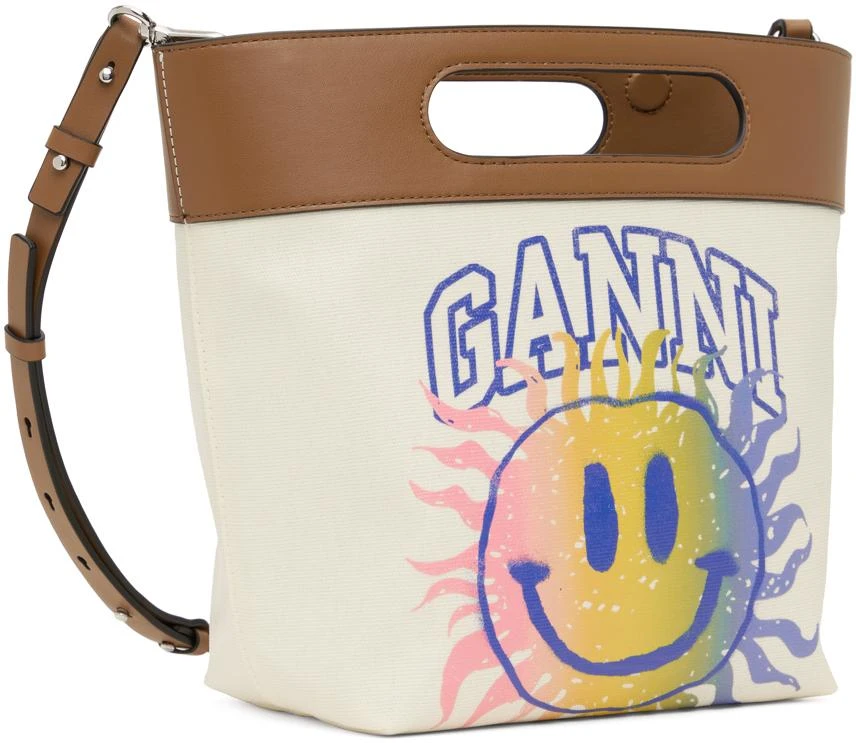 商品Ganni|Off-White Small Tote,价格¥1134,第2张图片详细描述
